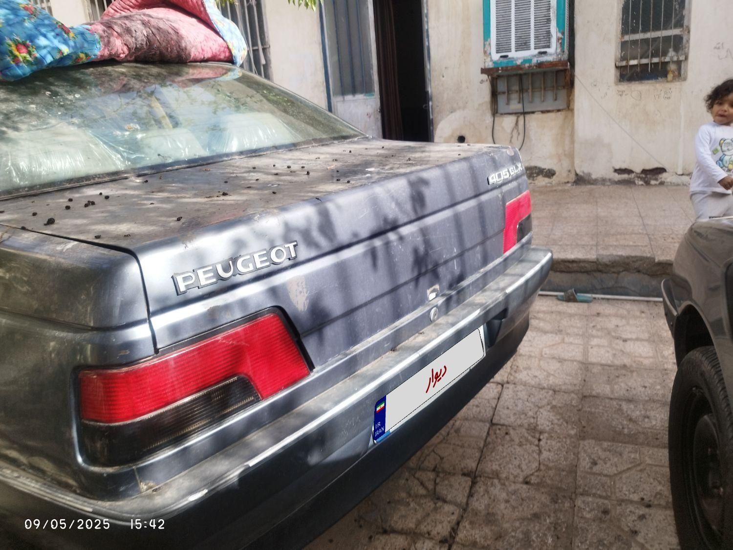 پژو 405 SLX دوگانه سوز XU7 - 1394