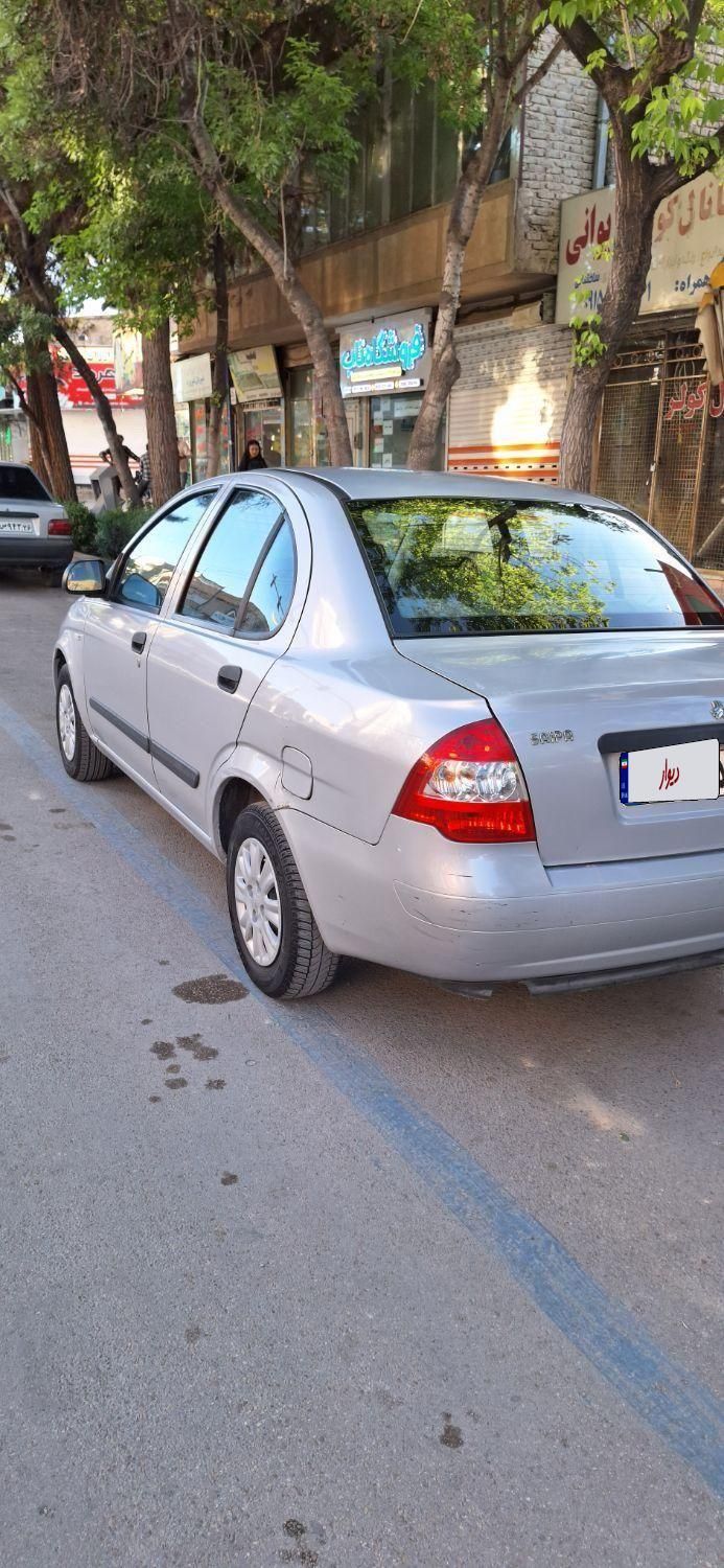 تیبا صندوق دار SX - 1395