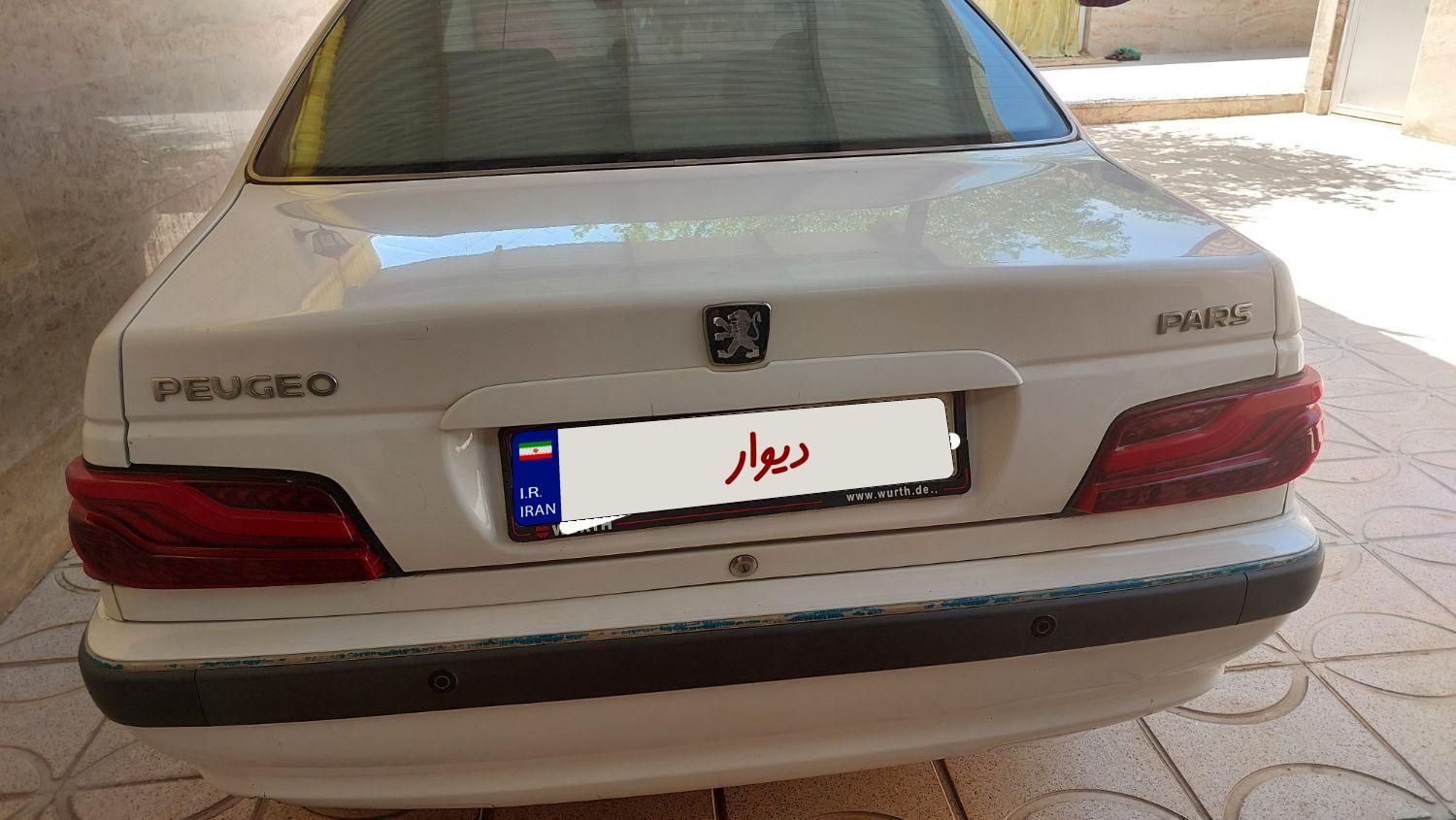 پژو پارس دوگانه سوز - 1394