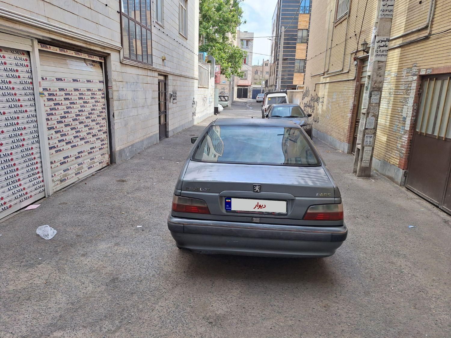 پژو پارس XU7ساده - 1381