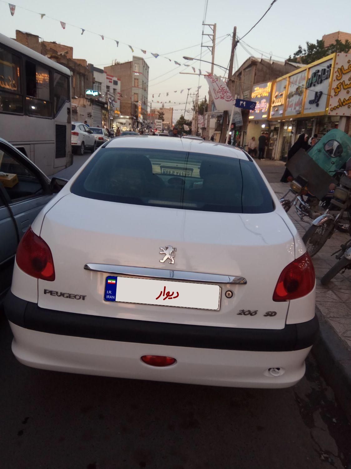 پژو 206 SD v8 - 1398