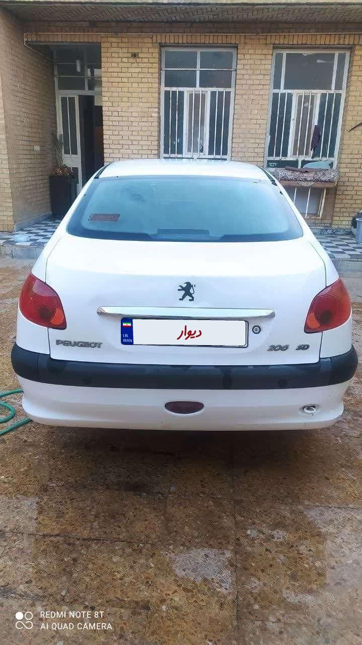 پژو 206 SD v8 - 1393