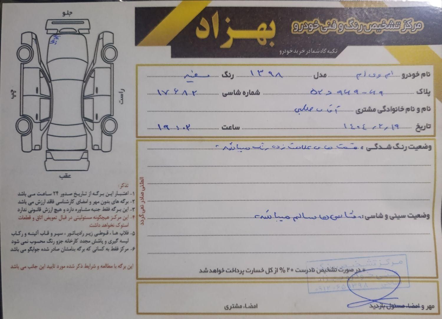 ام وی ام X22 دنده ای اسپرت اکسلنت - 2019