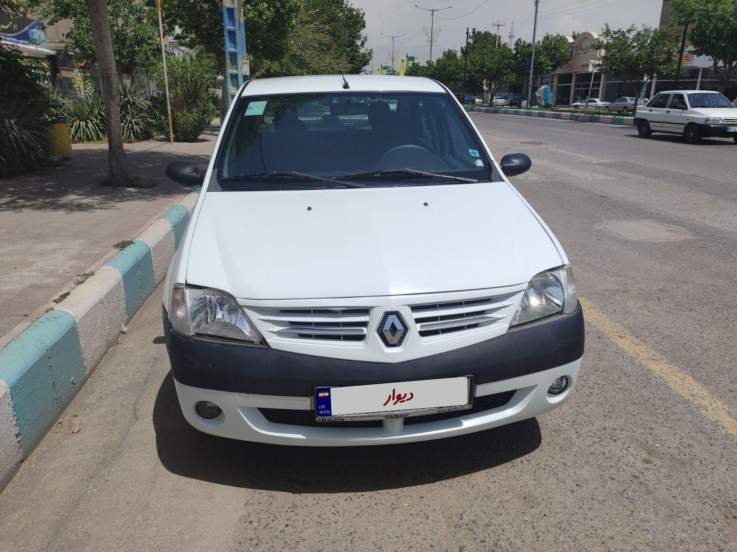 رنو پارس تندر گیربکس JHQ + مولتی مدیا - 1396