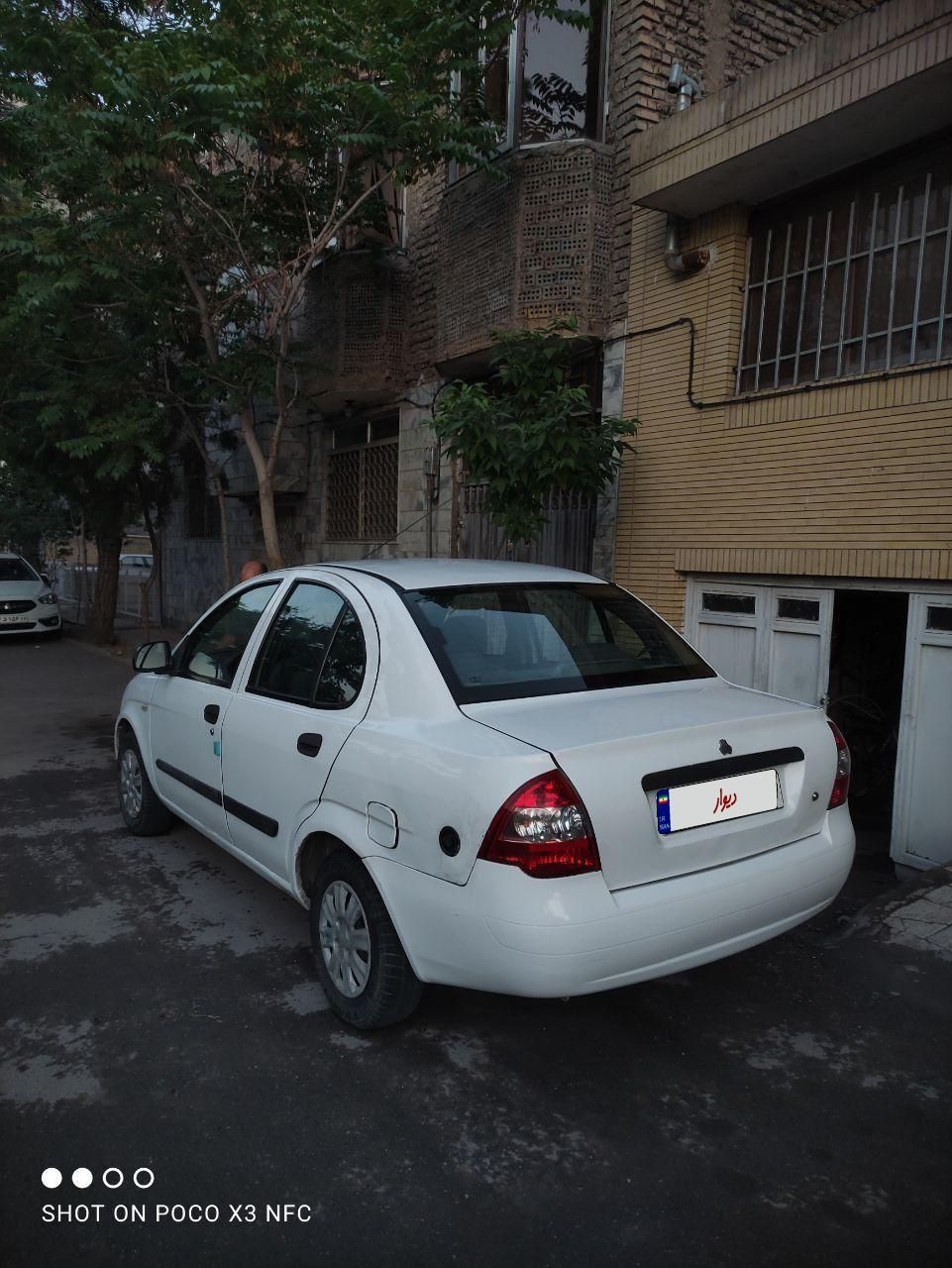 تیبا صندوق دار LX دوگانه سوز - 1394