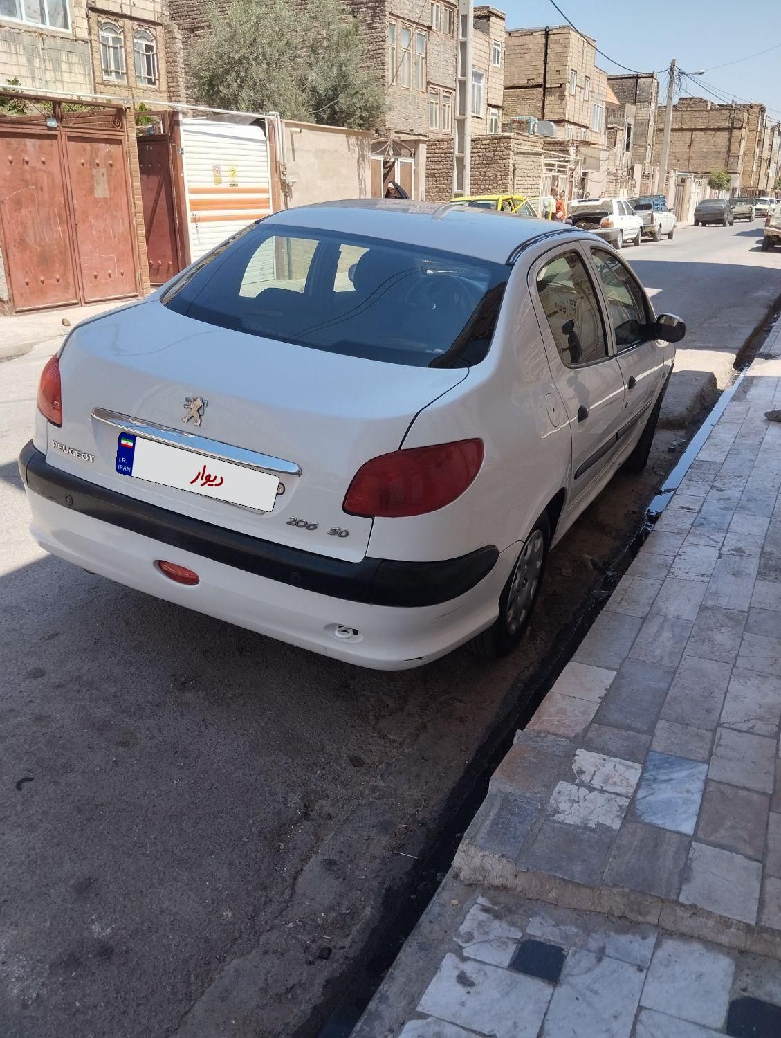 پژو 206 SD v8 - 1393