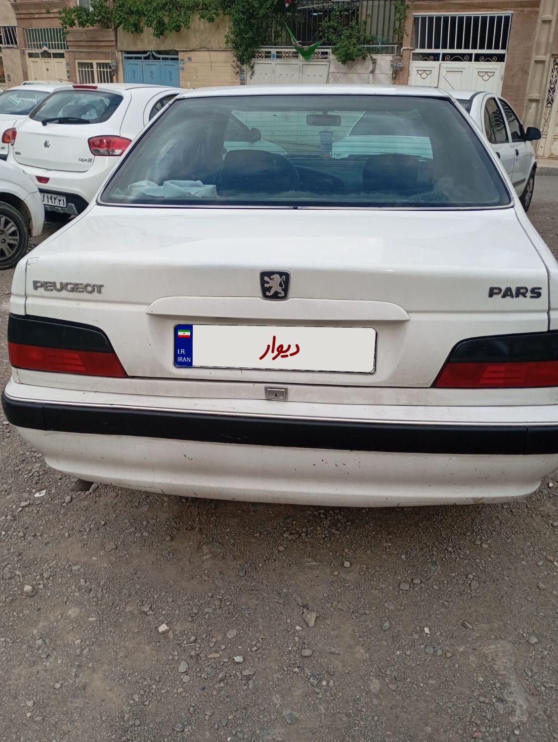 پژو پارس دوگانه سوز - 1386