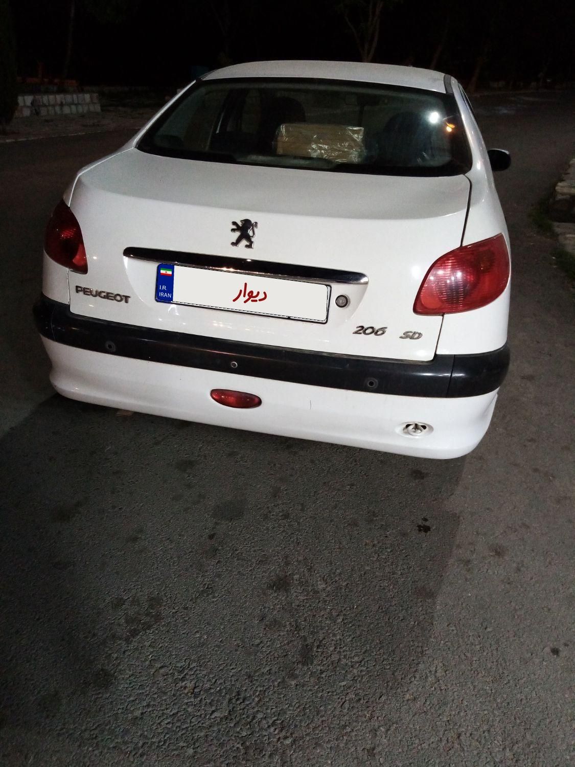 پژو 206 SD v8 - 1396