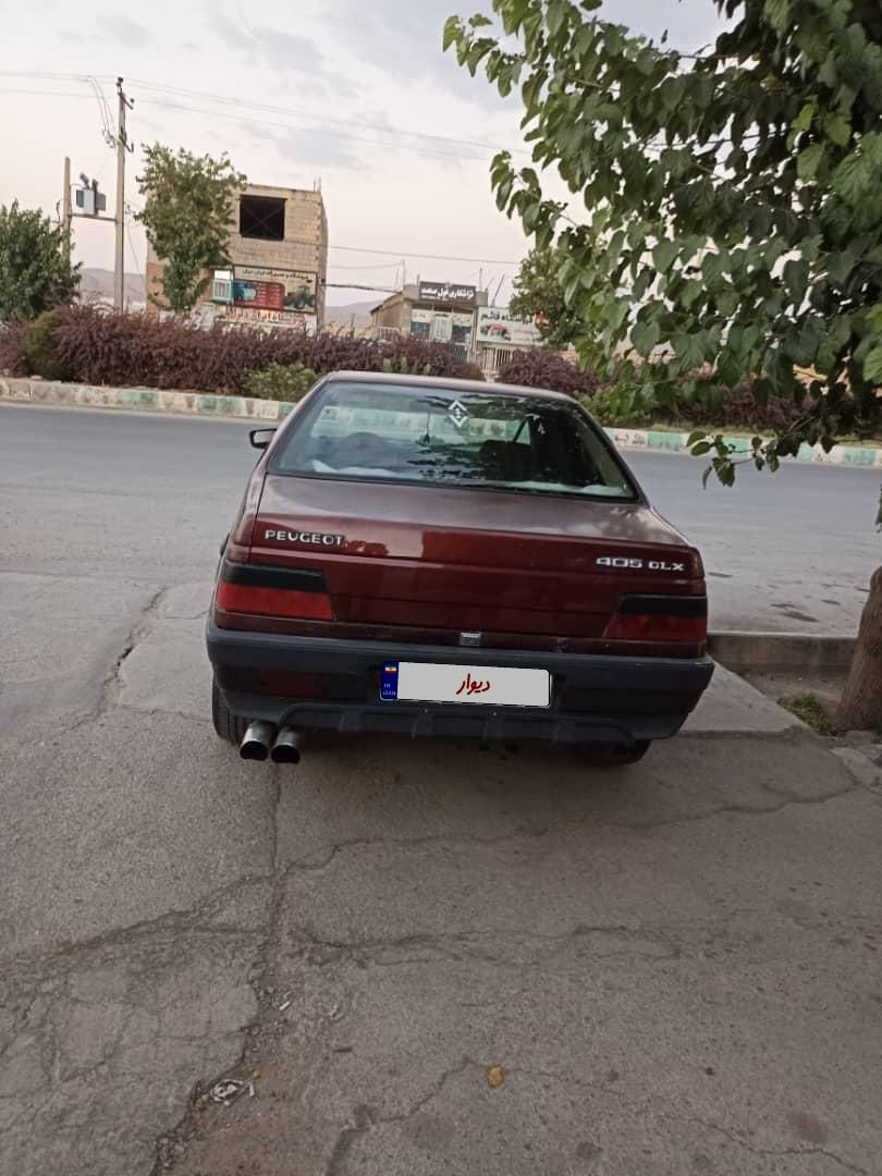 پژو 405 GLX - دوگانه سوز - 1380