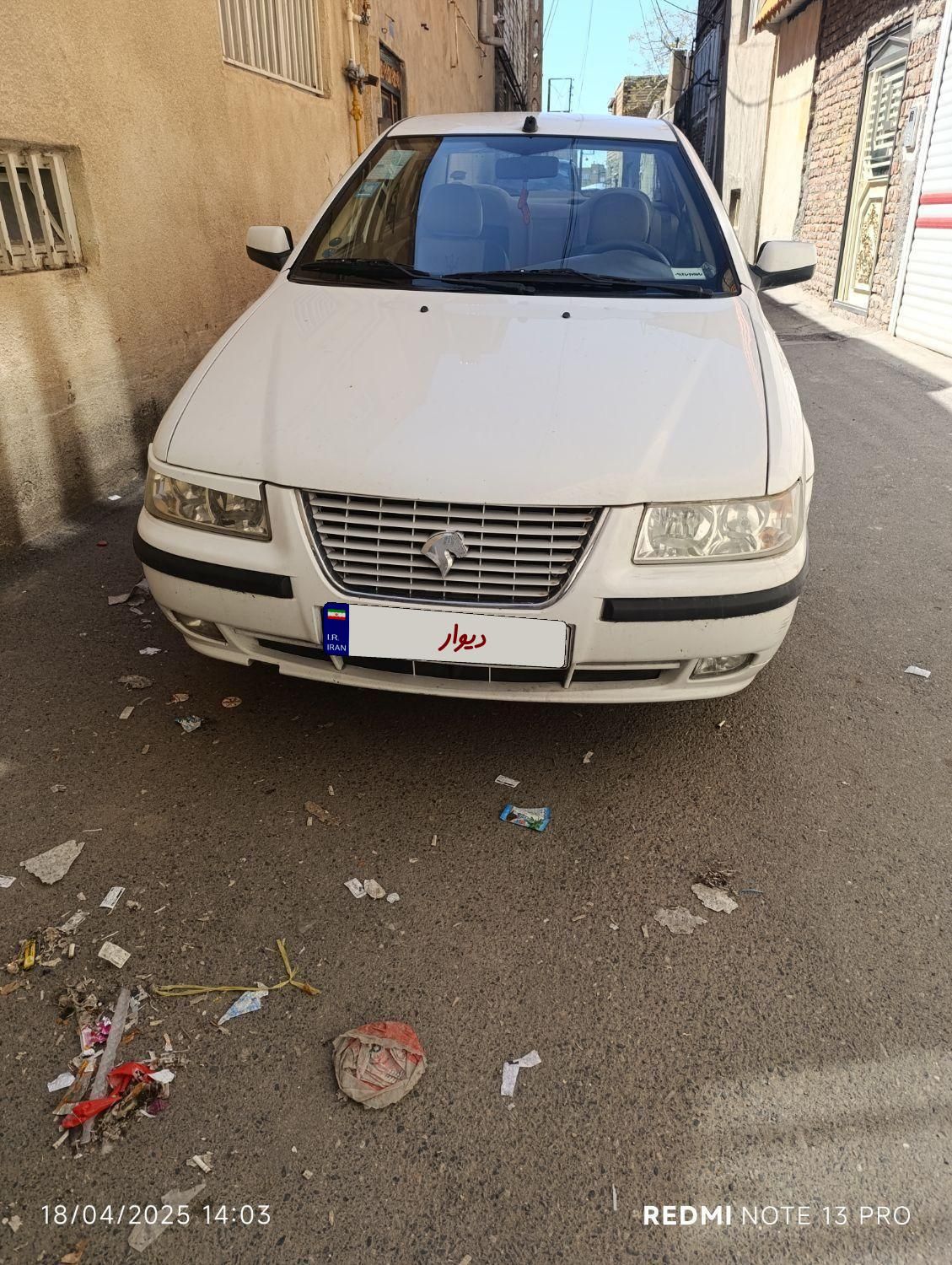 سمند LX EF7 دوگانه سوز - 1396