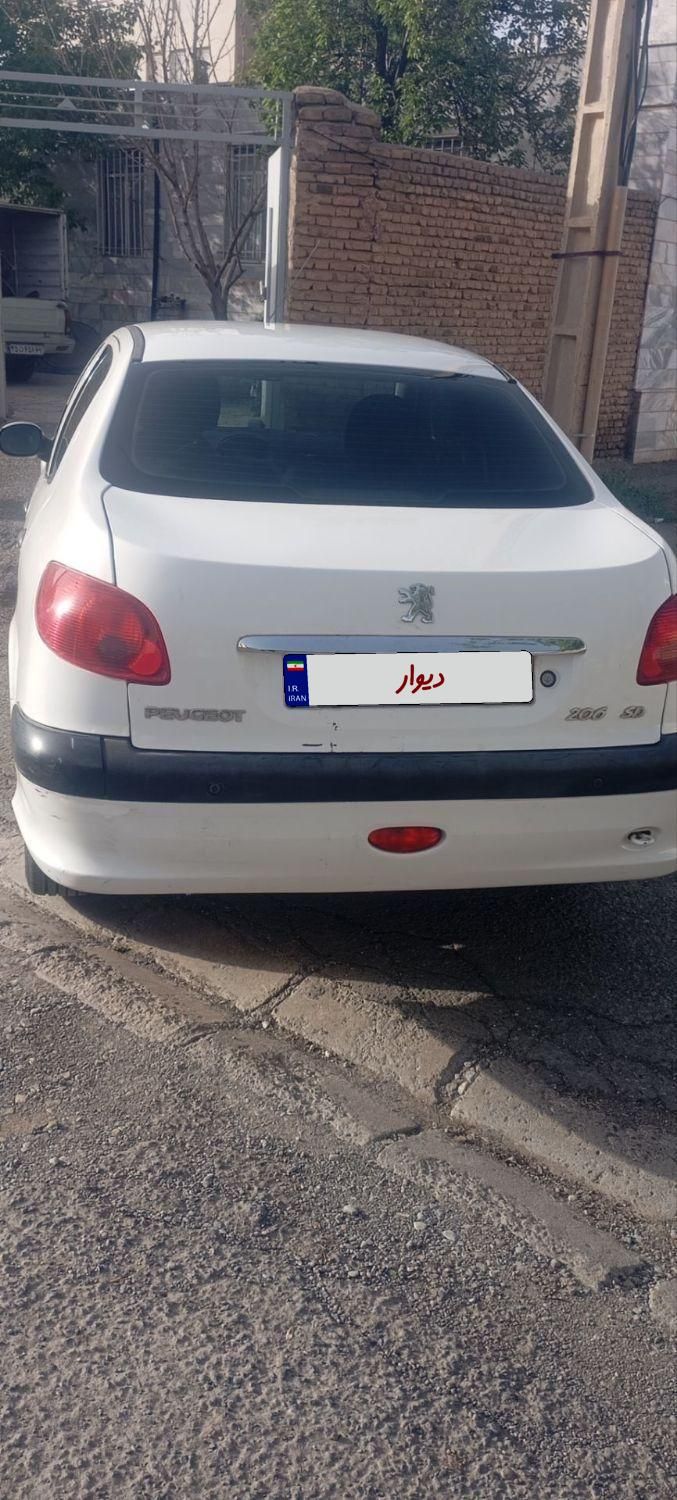 پژو 206 SD v8 - 1393