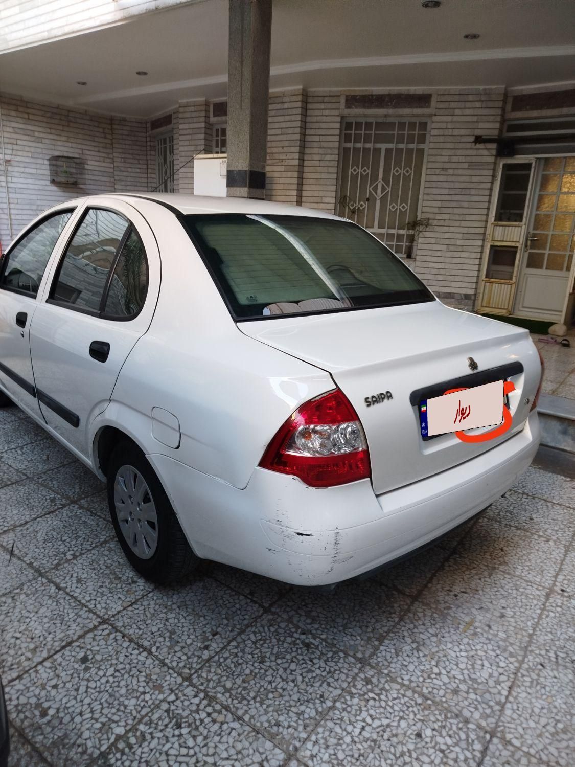 تیبا صندوق دار EX - 1395