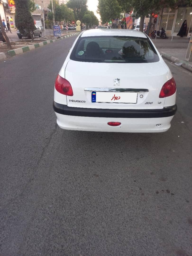 پژو 206 SD v8 - 1398