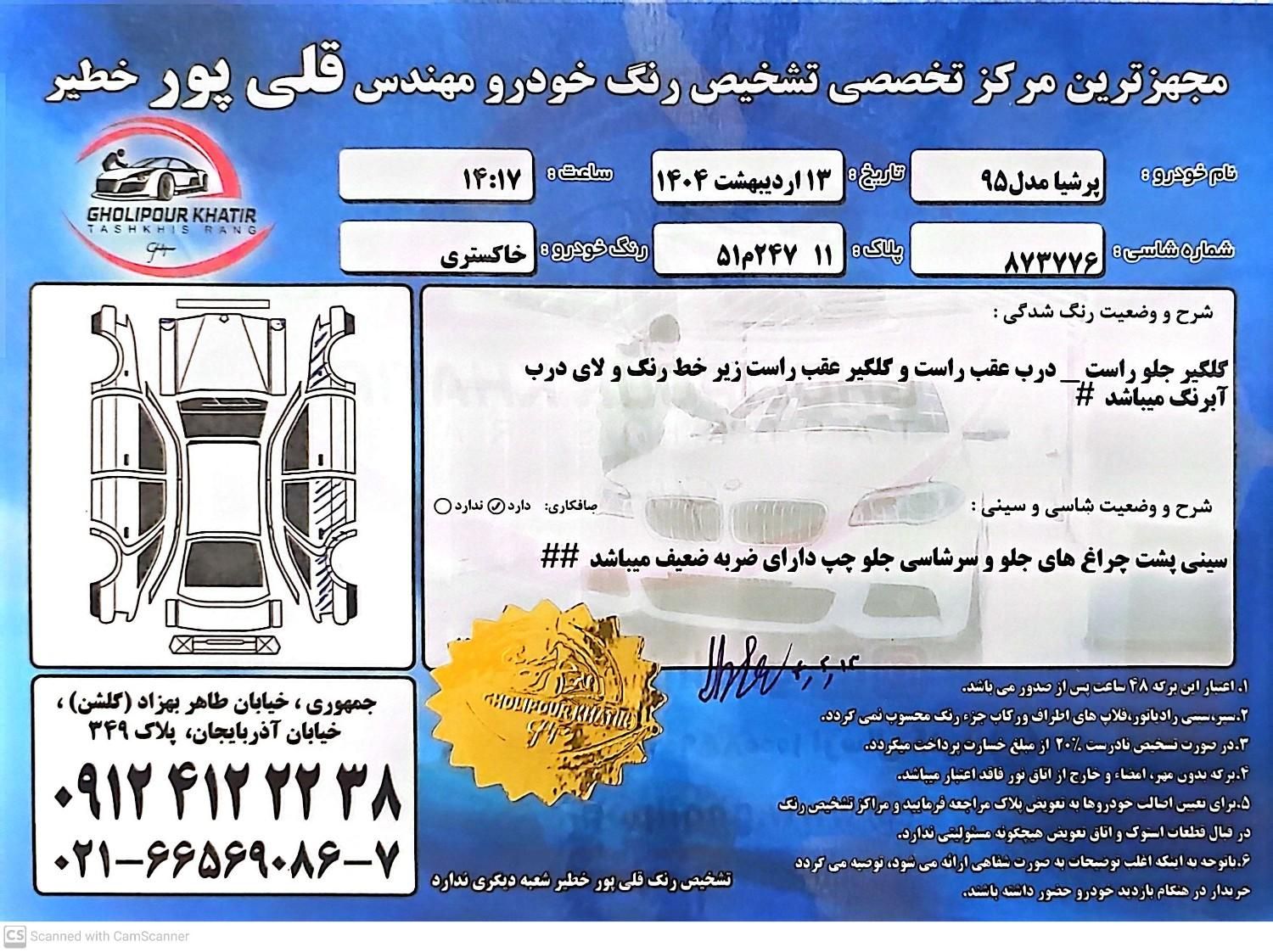 پژو پارس ELX-XU7P سفارشی - 1395