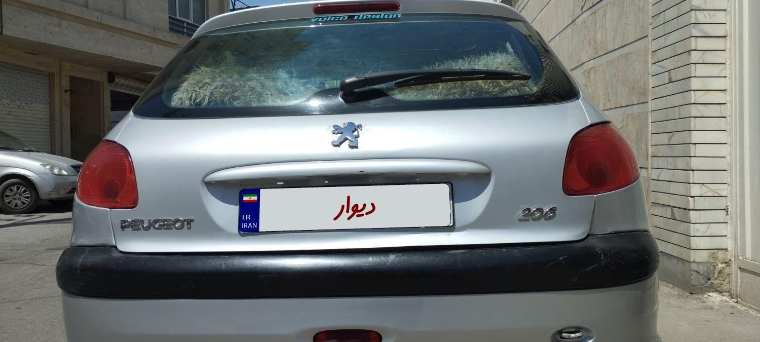پژو 206 تیپ 2 - 1384