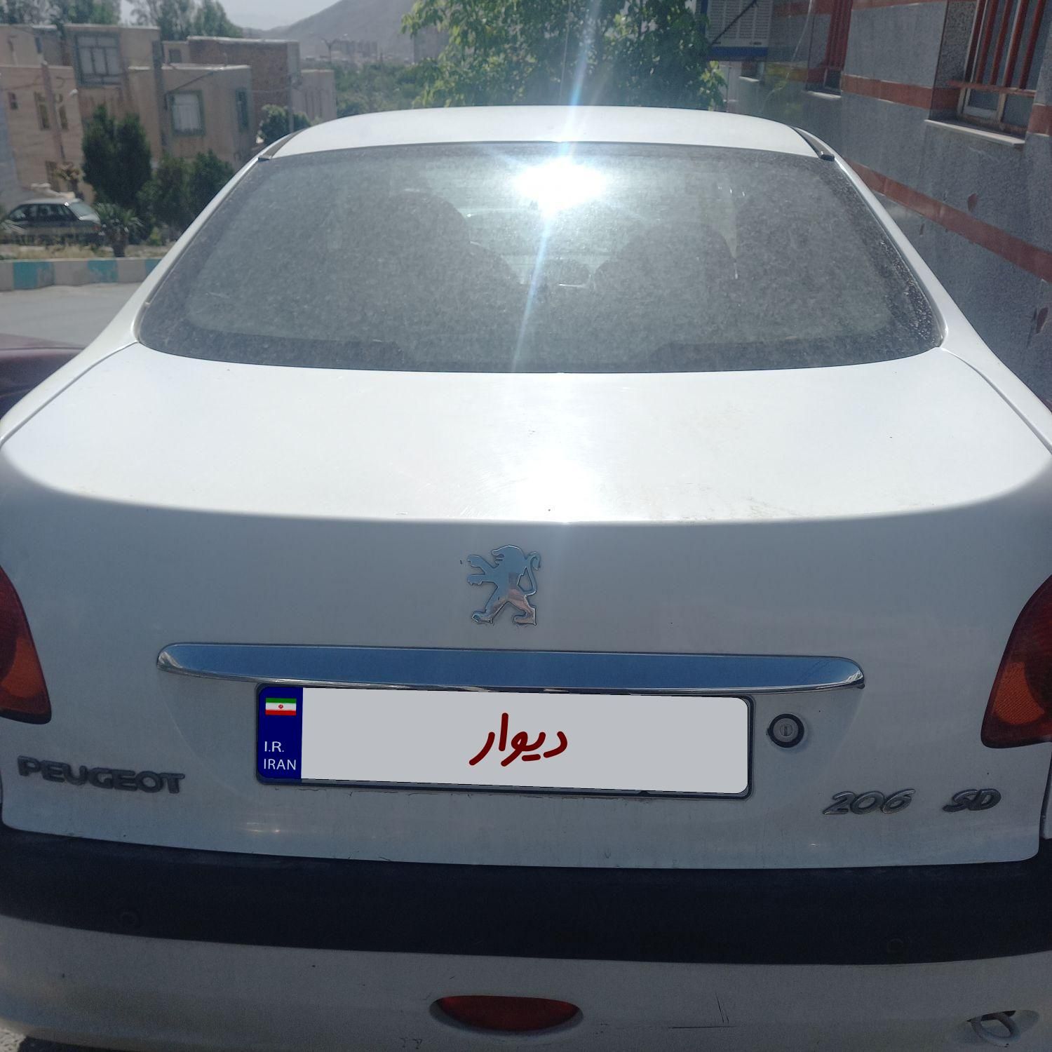 پژو 206 SD v8 - 1393