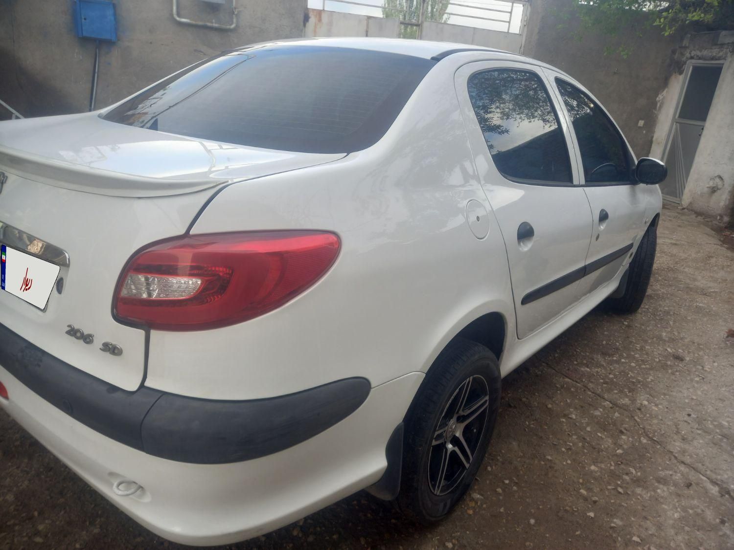 پژو 206 SD v8 - 1396