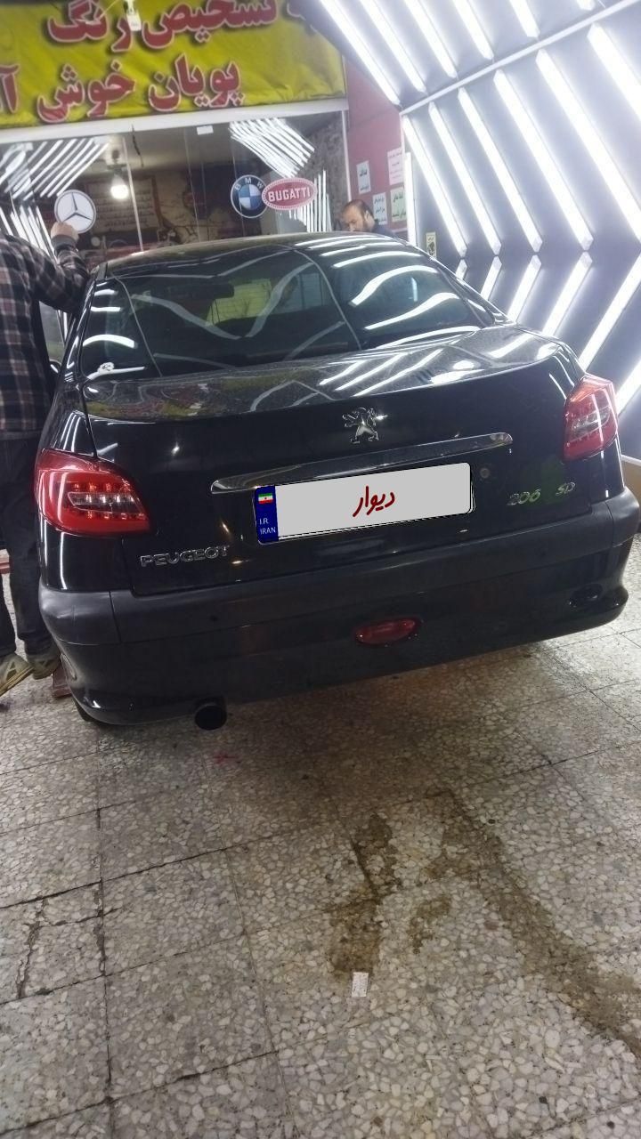 پژو 206 SD v8 - 1393