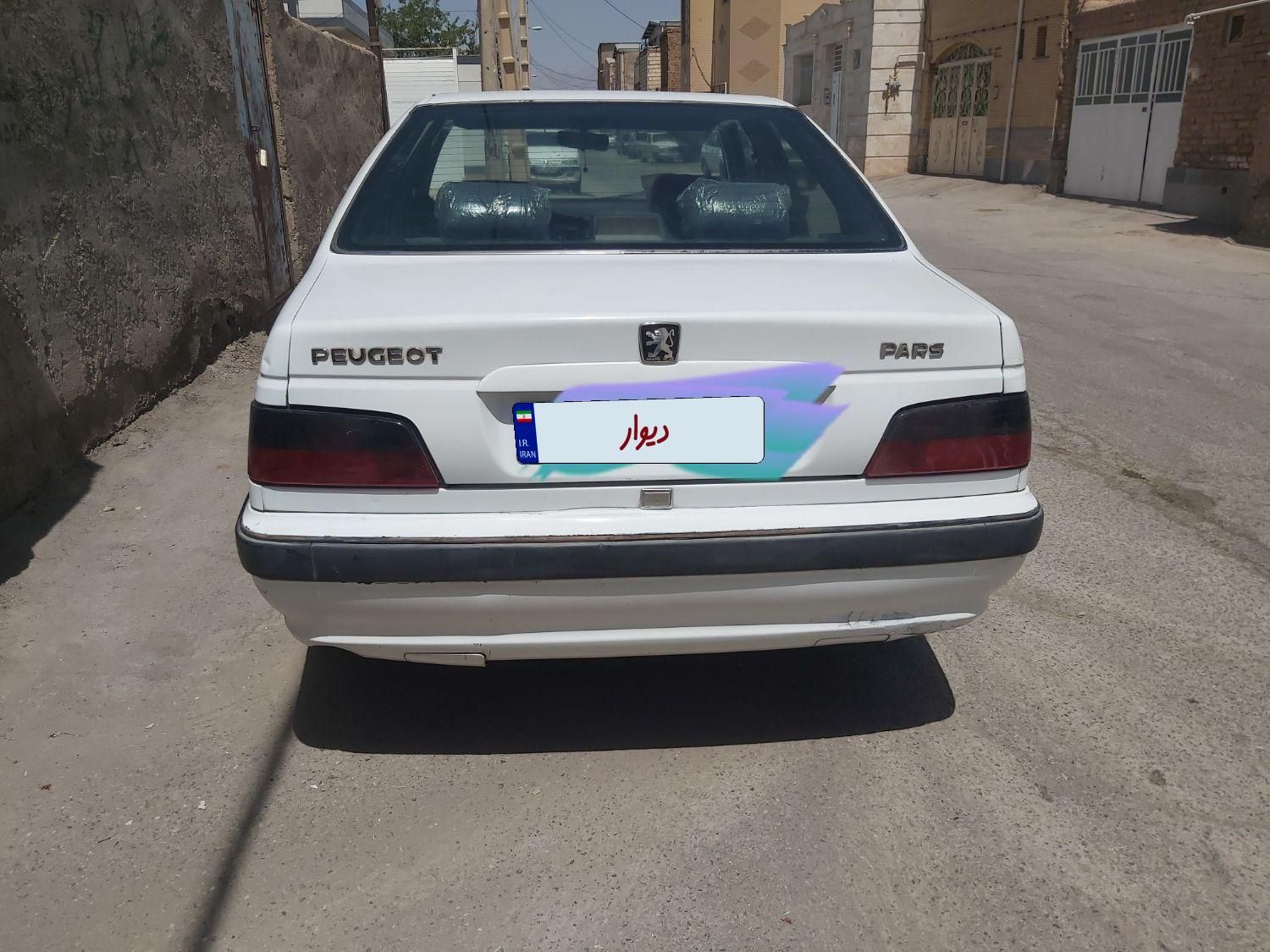 پژو پارس دوگانه سوز - 1391
