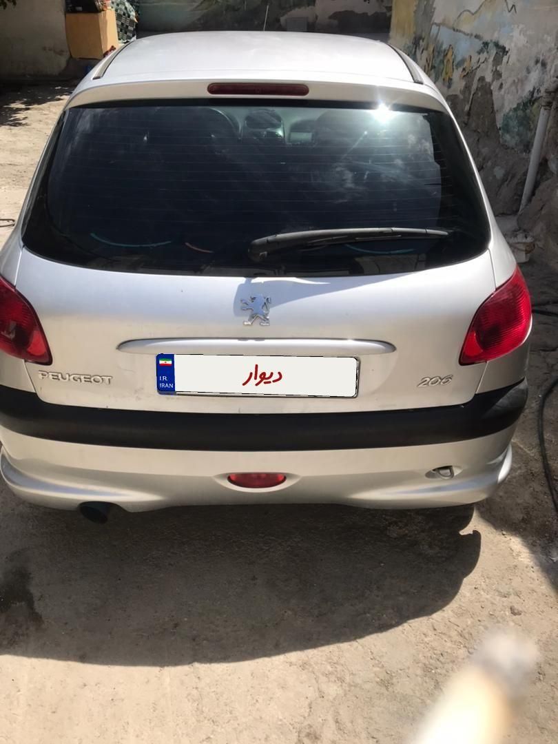 پژو 206 تیپ 2 - 1384