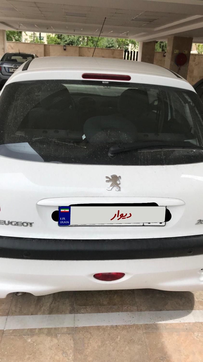 پژو 206 تیپ 2 - 1396