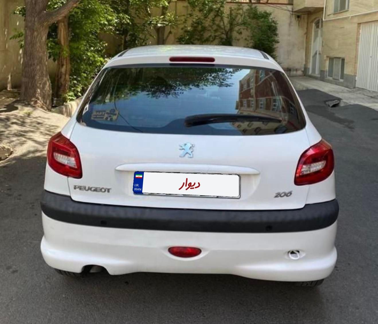 پژو 206 تیپ 3 - 1397