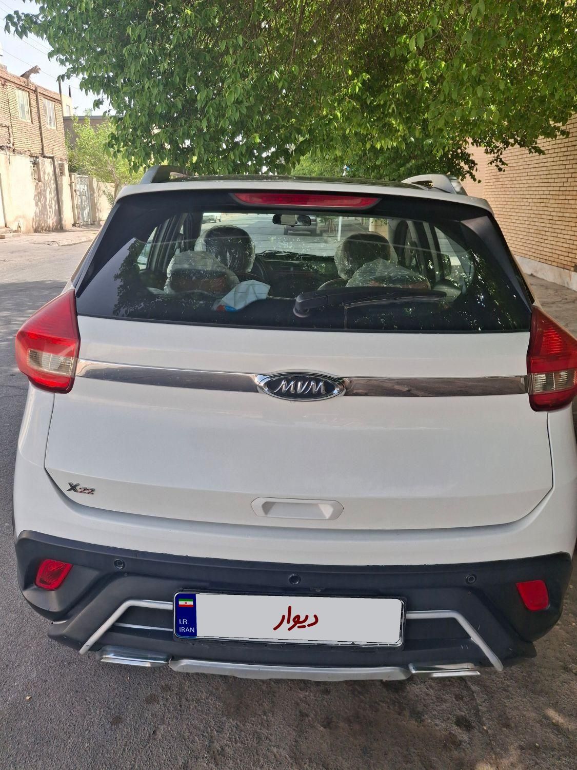 ام وی ام X22 دنده ای اسپرت اکسلنت - 2017