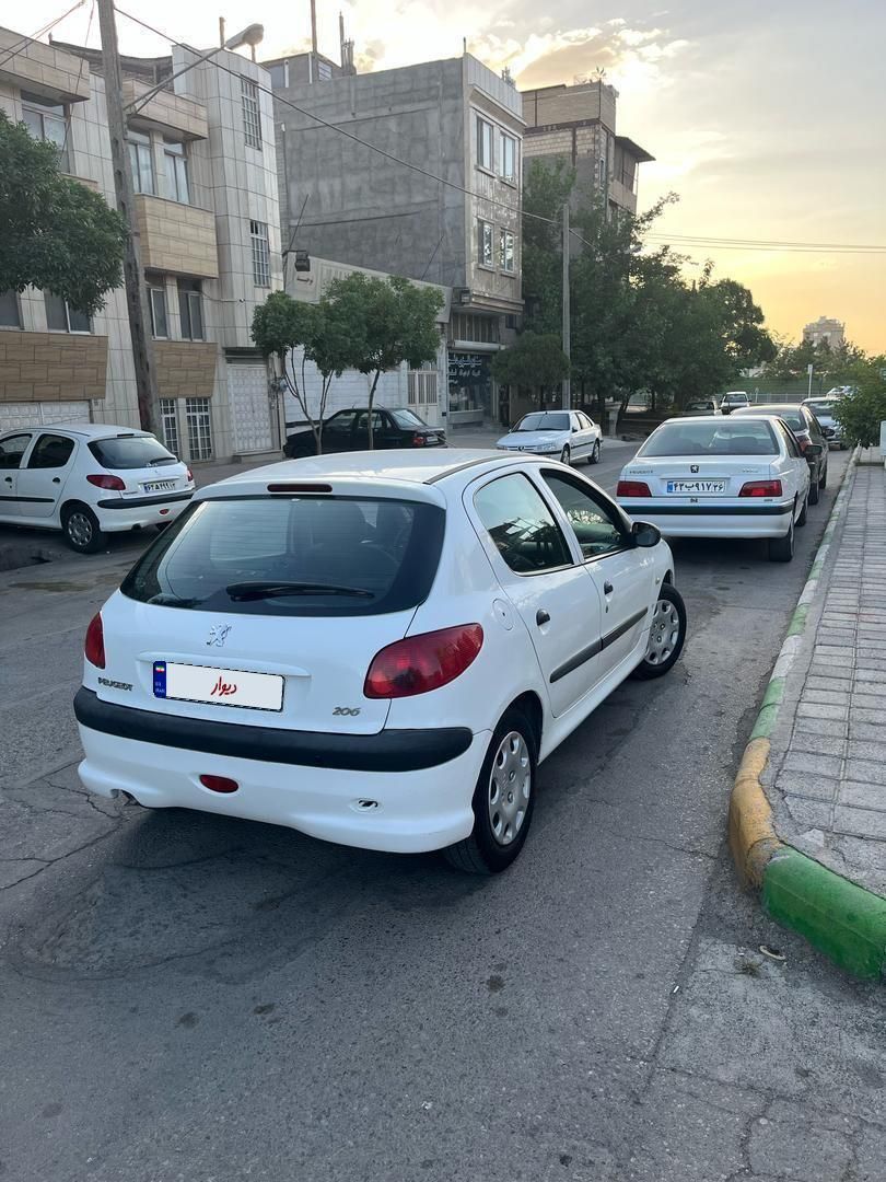 پژو 206 تیپ 2 - 1396