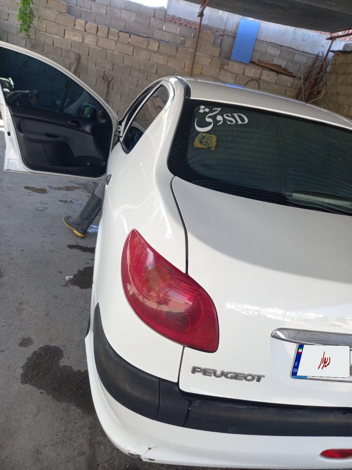 پژو 206 SD v8 - 1393