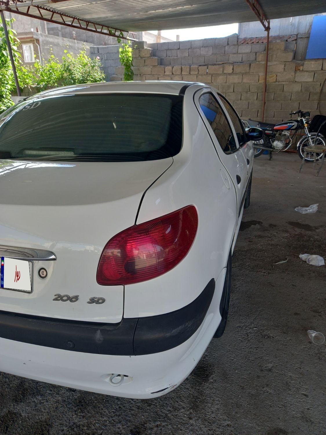 پژو 206 SD v8 - 1393