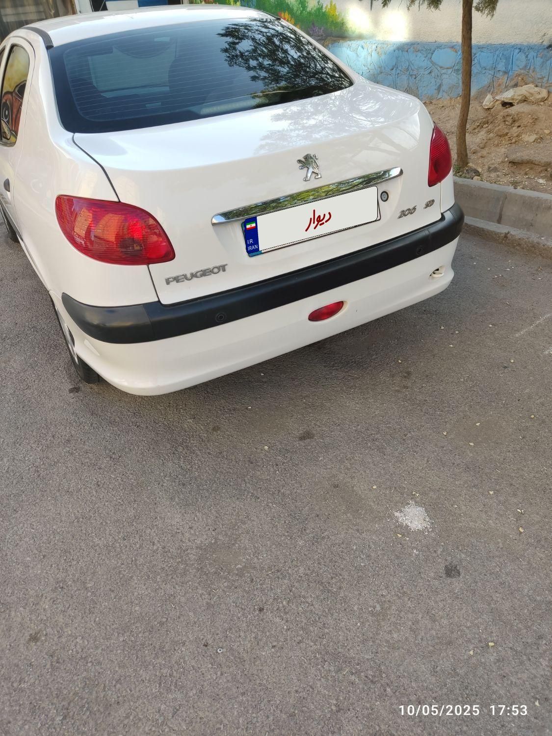 پژو 206 SD v8 - 1393