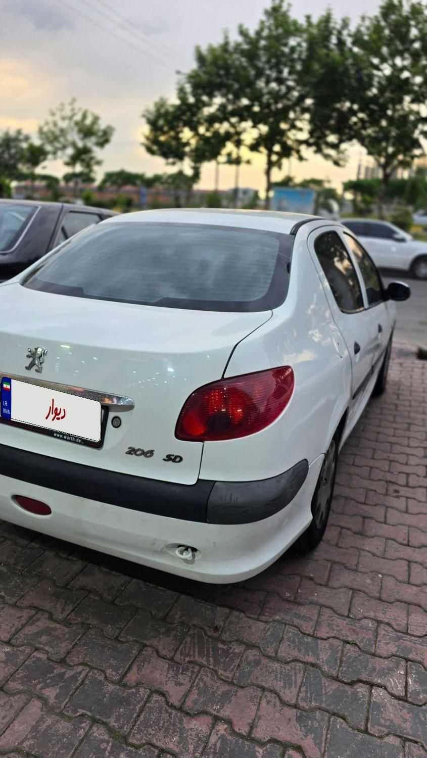 پژو 206 SD v8 - 1392