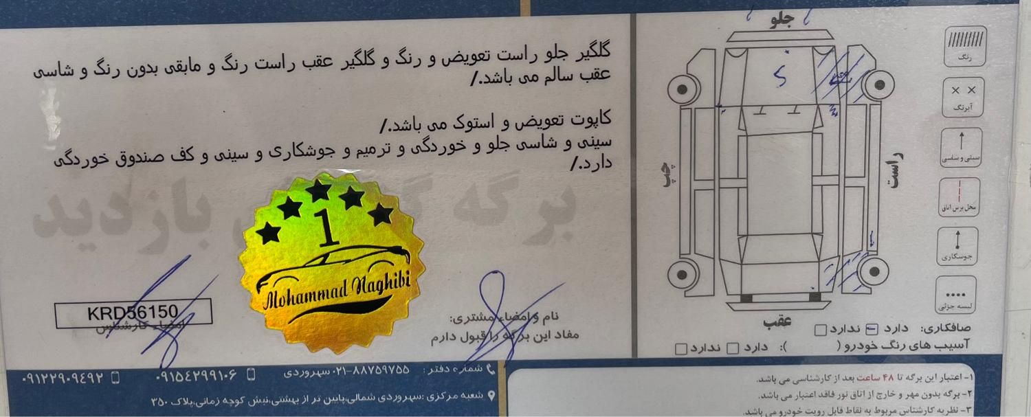 پژو 206 تیپ 2 - 1389