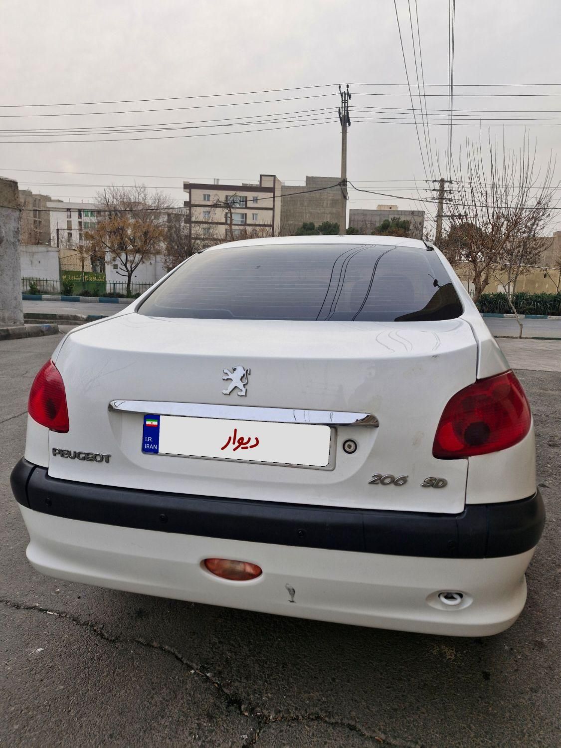 پژو 206 SD v9 - 1391