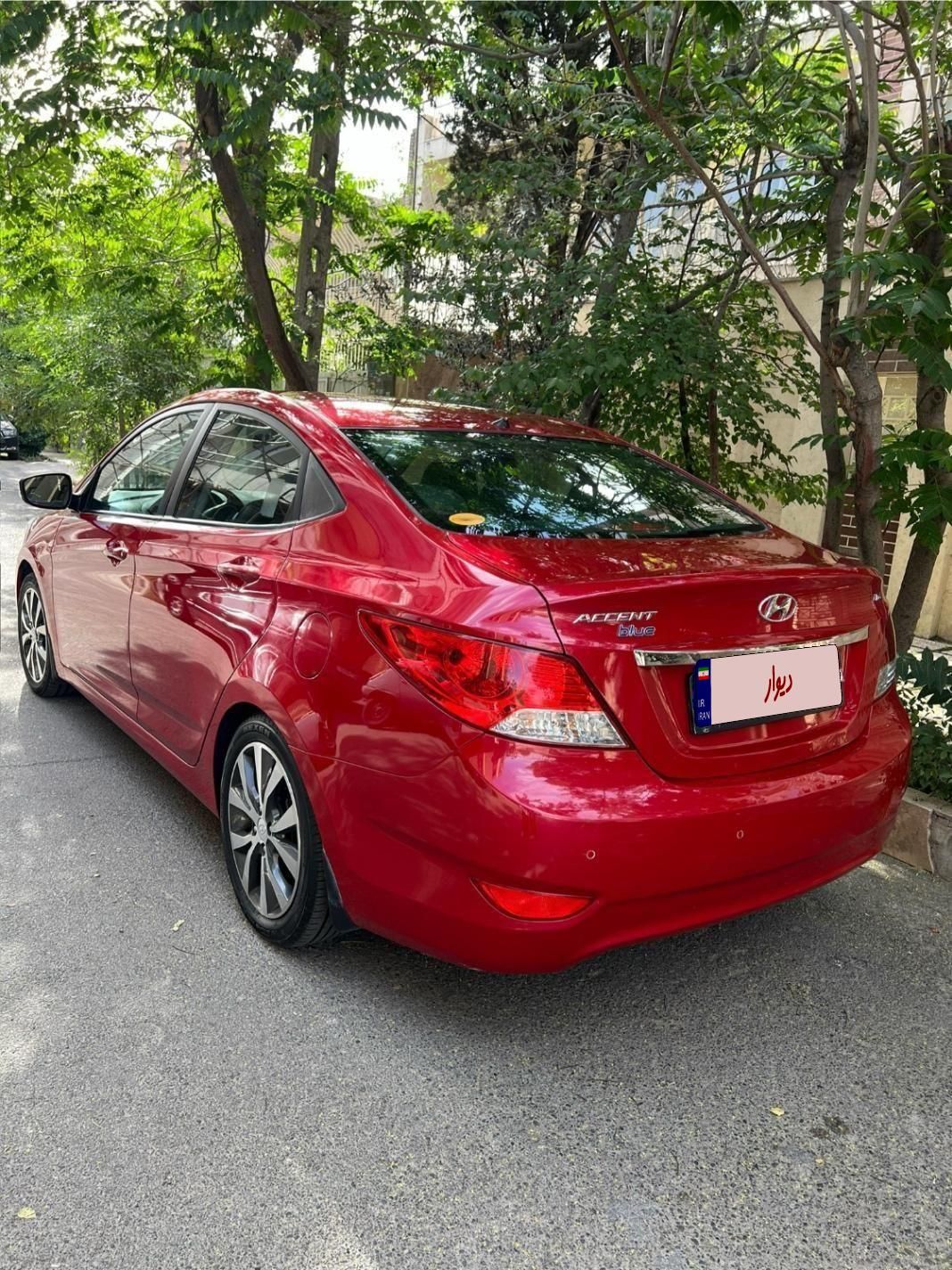 هیوندای اکسنت 1.6 لیتر بلو - 2015
