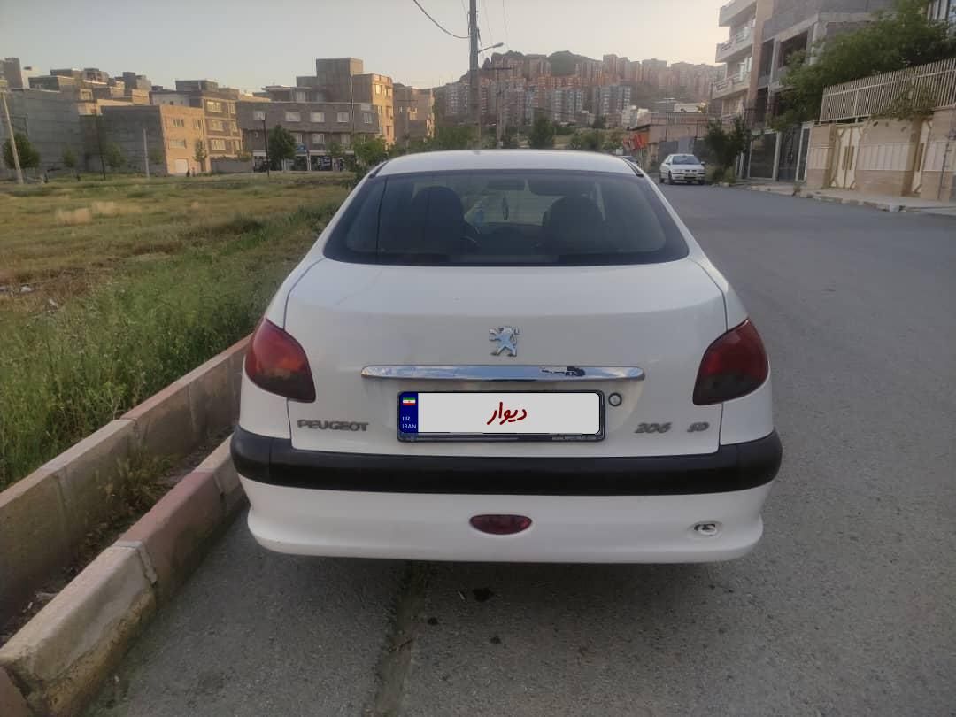 پژو 206 SD v1 - 1388