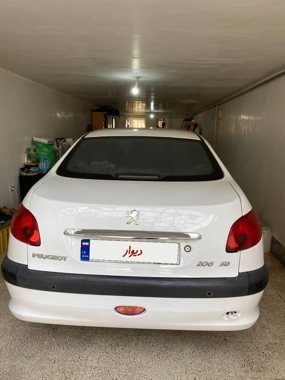 پژو 206 SD v8 - 1396