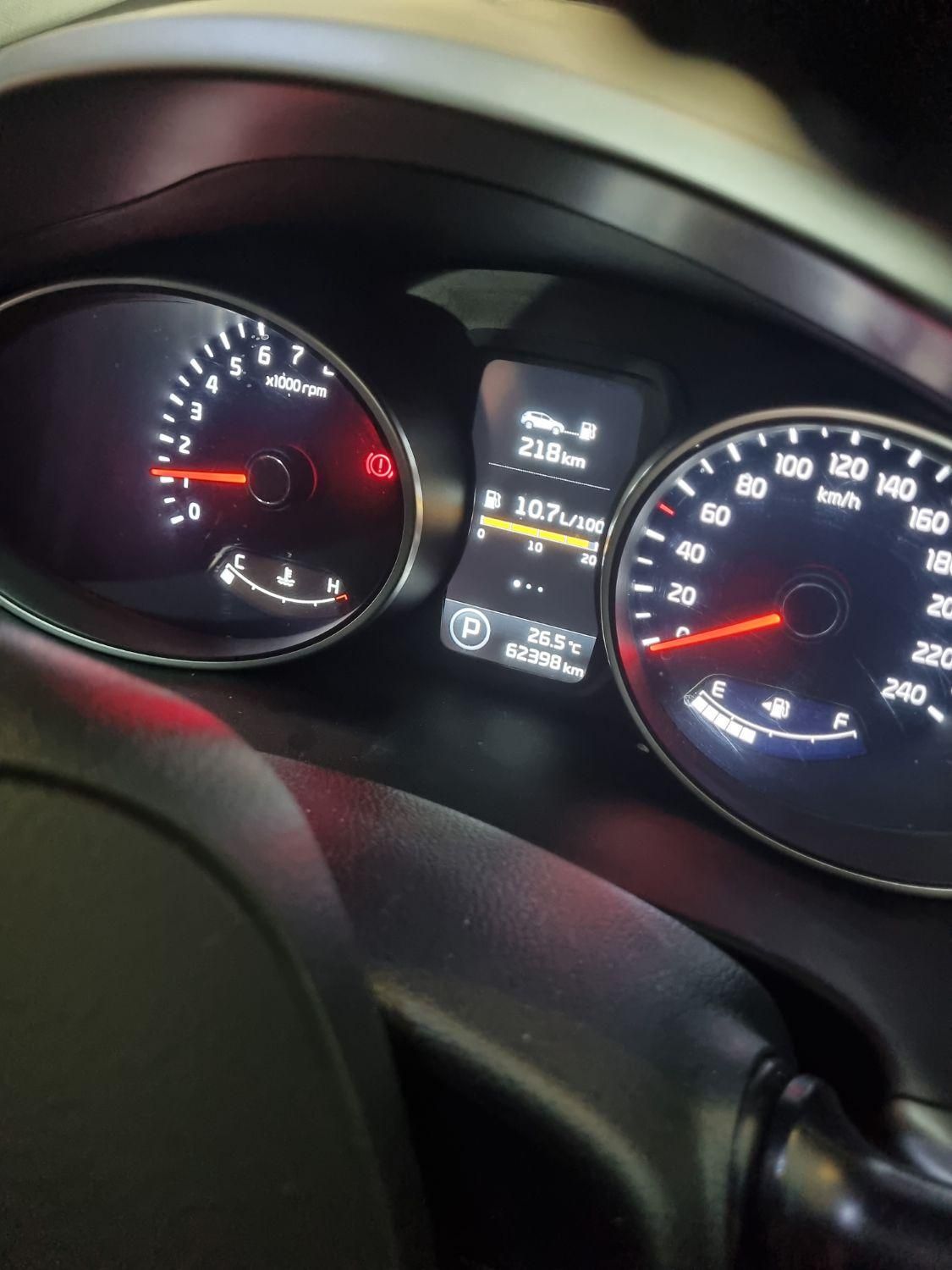 کیا اسپورتیج 4 سیلندر 2400cc - 2016