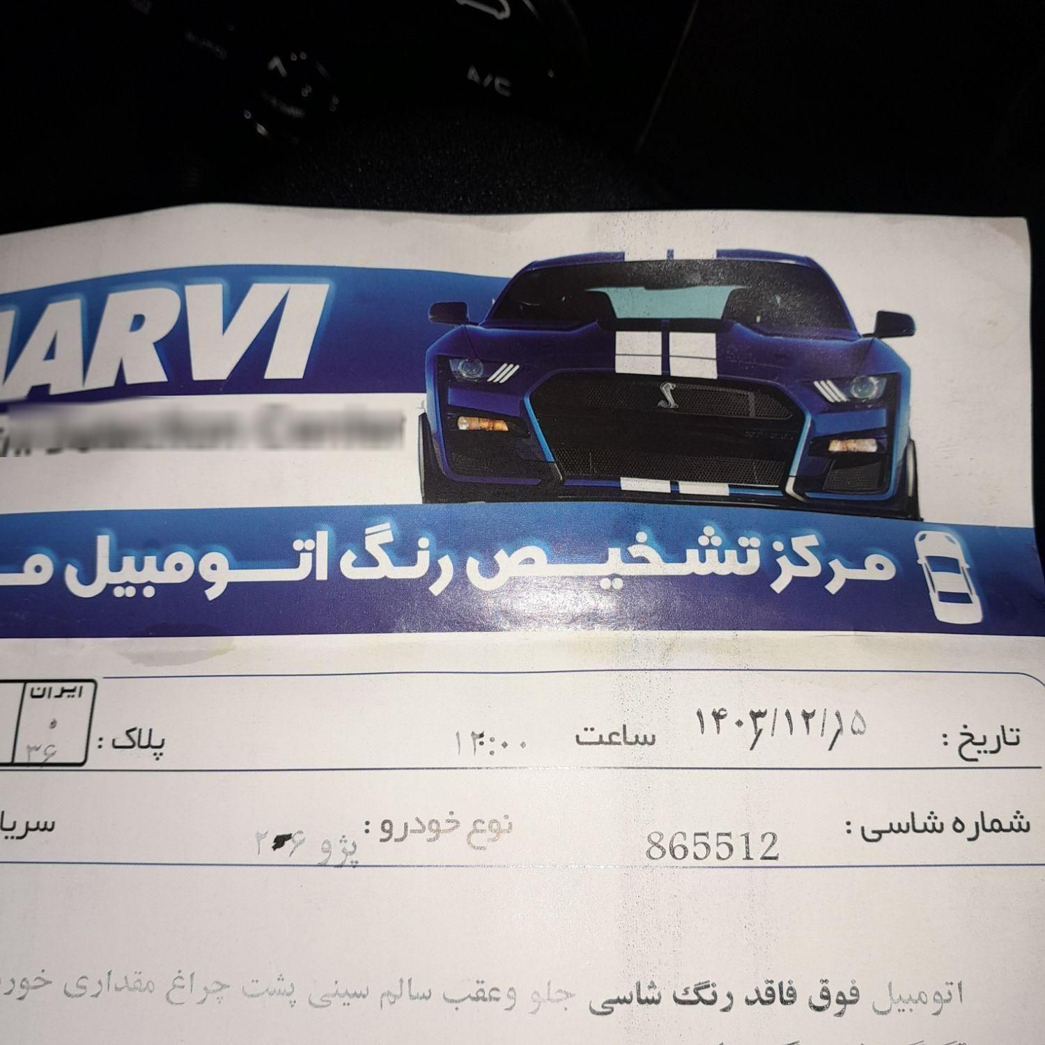 پژو 206 تیپ 5 - 1395