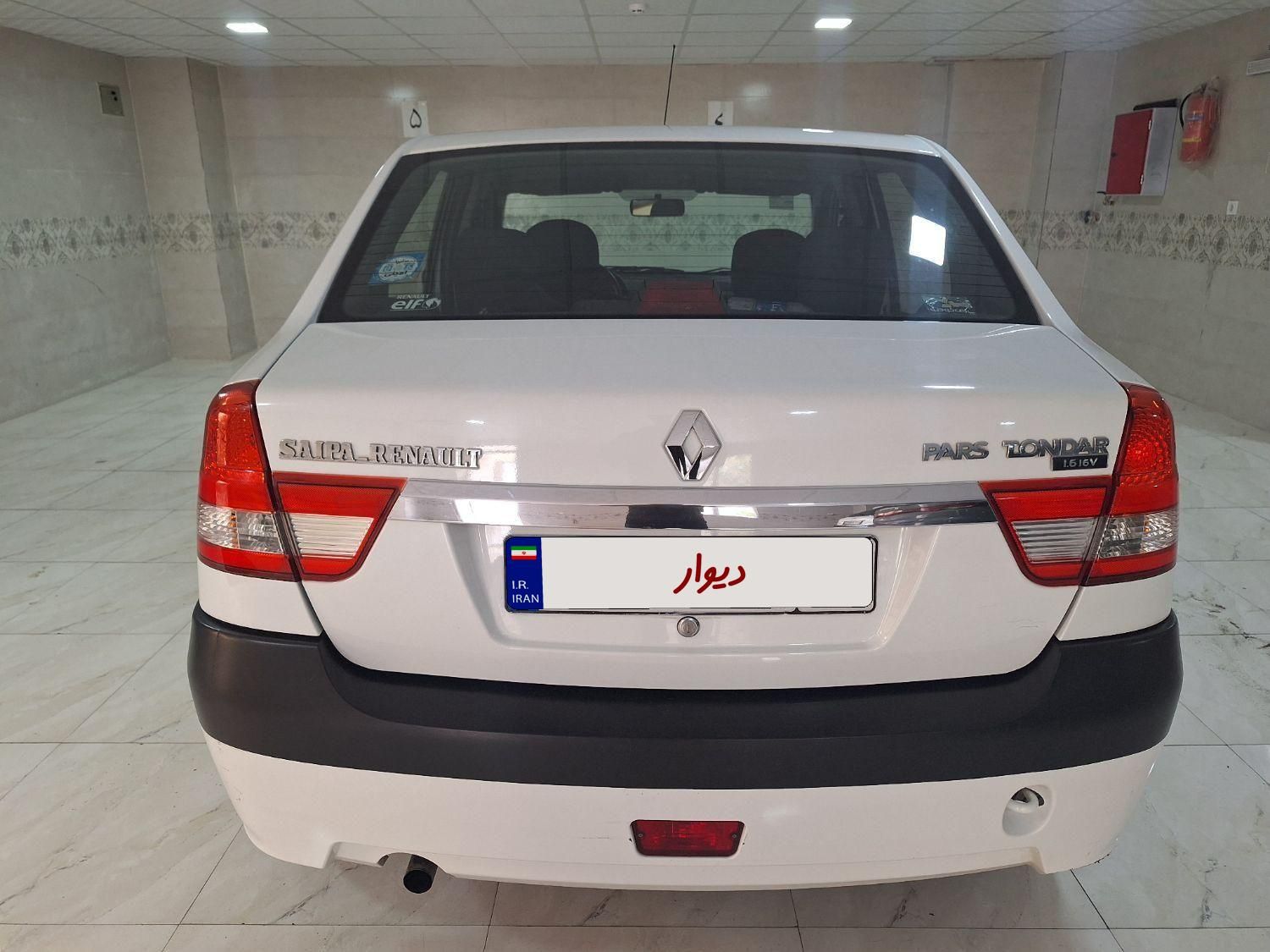 رنو پارس تندر گیربکس JHQ + مولتی مدیا - 1397