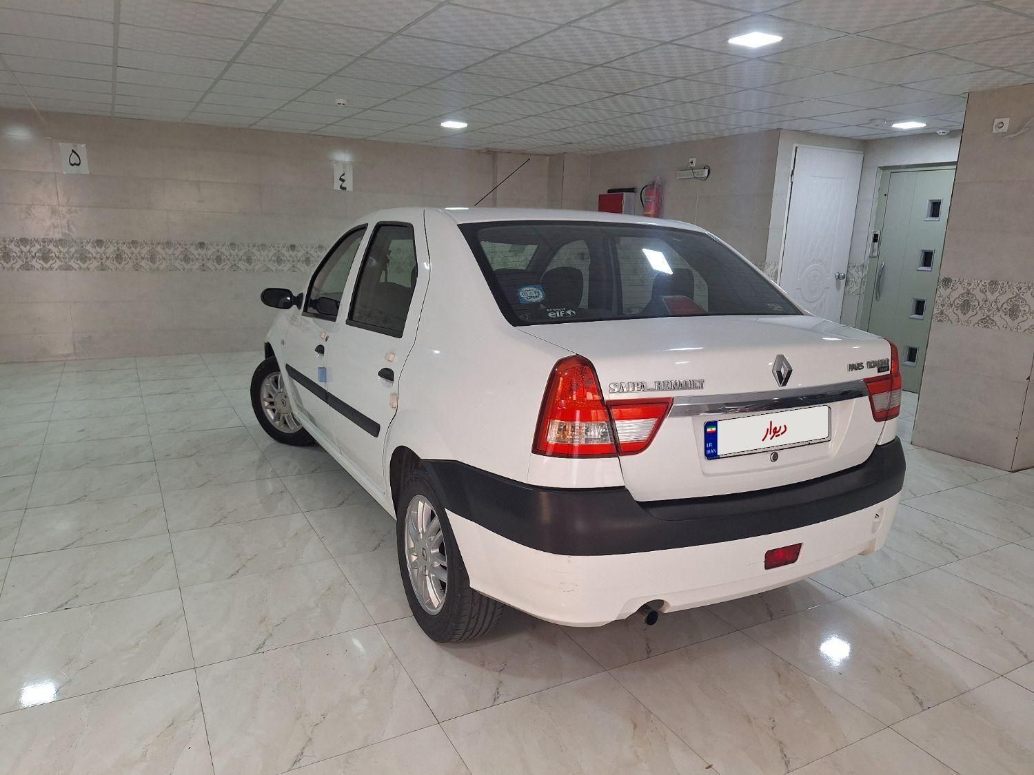 رنو پارس تندر گیربکس JHQ + مولتی مدیا - 1397