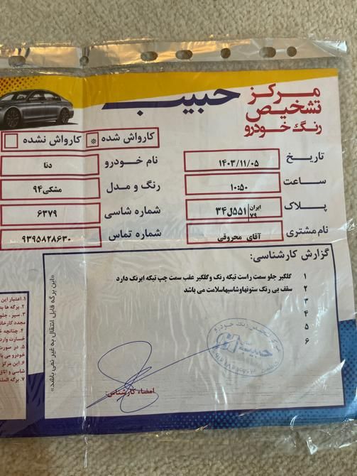 دنا معمولی دنده ای تیپ ۲ - 1394