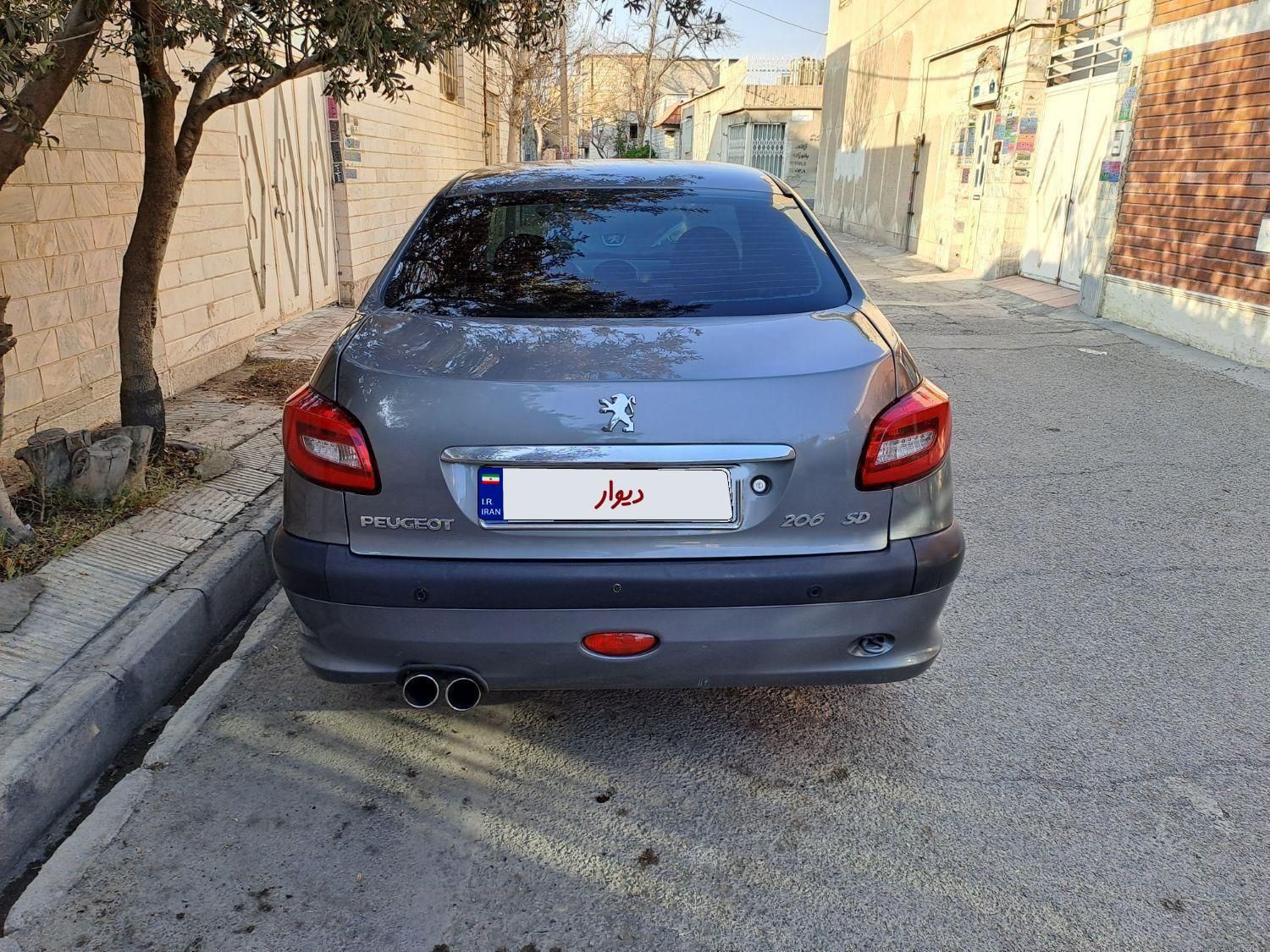 پژو 206 SD v8 - 1393
