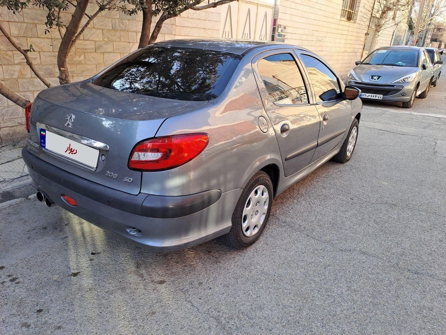 پژو 206 SD v8 - 1393
