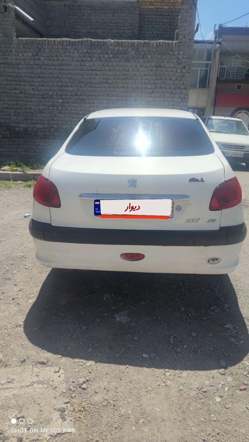 پژو 206 SD v9 - 1388