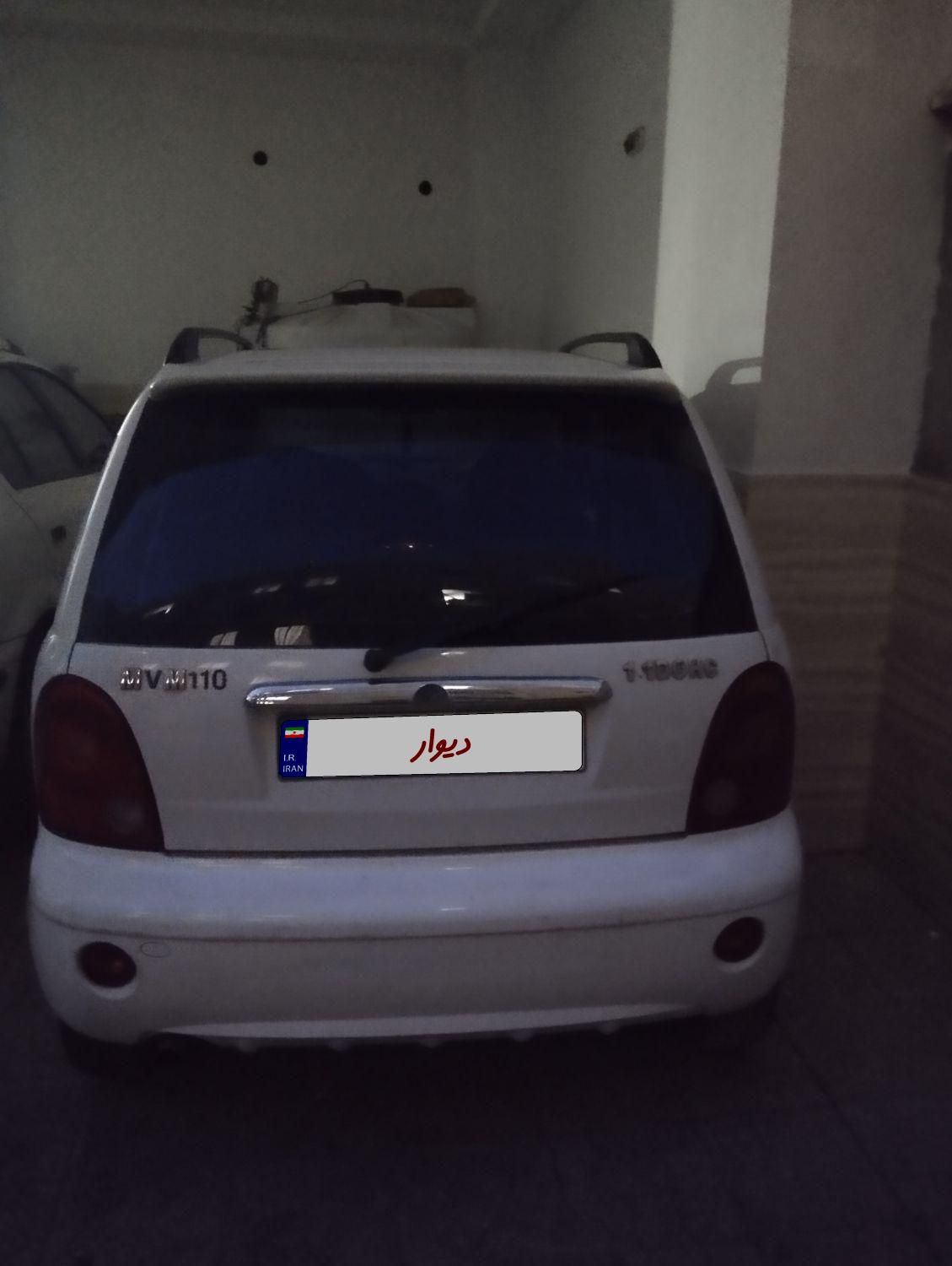 ام وی ام 110 چهار سیلندر دنده ای - 2012