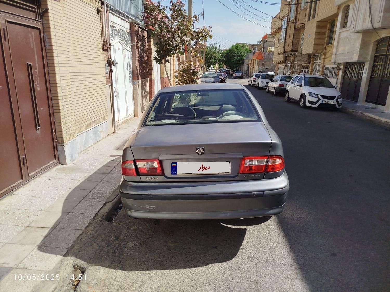 سمند LX EF7 دوگانه سوز - 1388