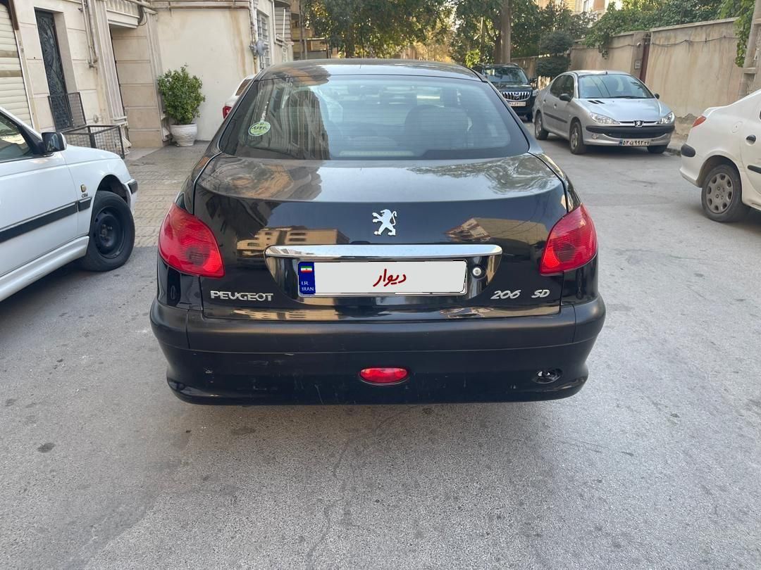 پژو 206 SD v8 - 1398