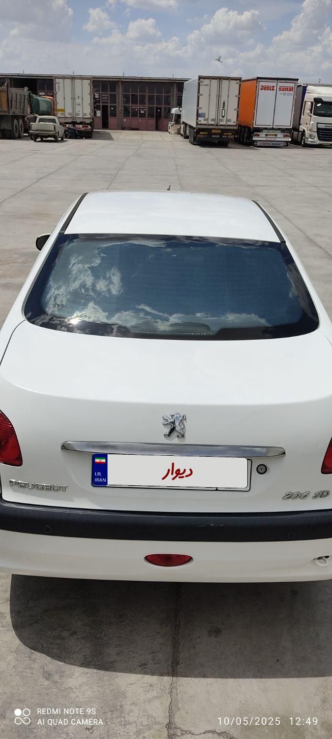 پژو 206 SD v8 - 1393