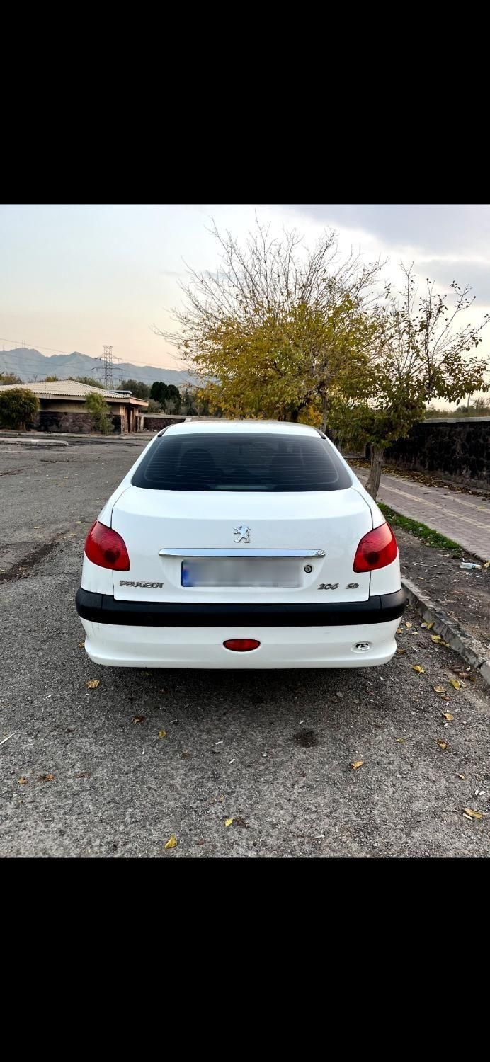 پژو 206 SD v8 - 1395